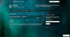 Desktop Screenshot of cushingstudio.wordpress.com