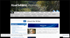 Desktop Screenshot of hearonearth.wordpress.com