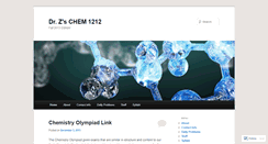 Desktop Screenshot of chem1212aug.wordpress.com