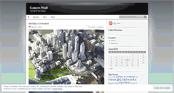 Desktop Screenshot of gamerswall.wordpress.com