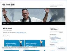 Tablet Screenshot of foxfromzim.wordpress.com
