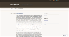 Desktop Screenshot of annaamore59.wordpress.com