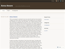 Tablet Screenshot of annaamore59.wordpress.com