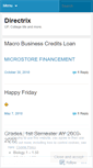Mobile Screenshot of directrix.wordpress.com