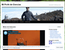 Tablet Screenshot of miprofedeciencias.wordpress.com