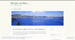 Desktop Screenshot of ninablog2008.wordpress.com