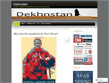 Tablet Screenshot of dekhnstan.wordpress.com