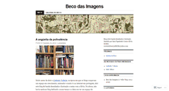 Desktop Screenshot of becodasimagens.wordpress.com
