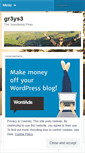 Mobile Screenshot of gr3ys3.wordpress.com