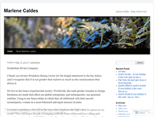 Tablet Screenshot of marlenecaldes.wordpress.com