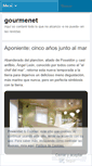 Mobile Screenshot of gourmenet.wordpress.com