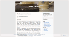 Desktop Screenshot of dirteaters.wordpress.com