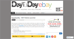 Desktop Screenshot of daytodayebay.wordpress.com