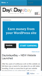 Mobile Screenshot of daytodayebay.wordpress.com