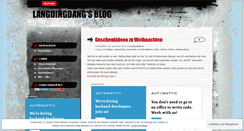 Desktop Screenshot of langdingdang.wordpress.com