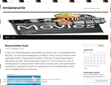Tablet Screenshot of mrslanacurrie.wordpress.com