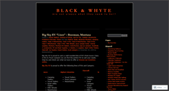 Desktop Screenshot of blackandwhyte.wordpress.com