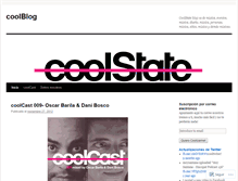 Tablet Screenshot of coolstateblog.wordpress.com