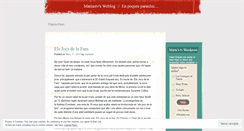 Desktop Screenshot of martastv.wordpress.com