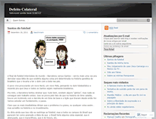 Tablet Screenshot of defeitocolateral.wordpress.com