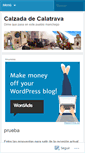 Mobile Screenshot of calzadacalatrava.wordpress.com