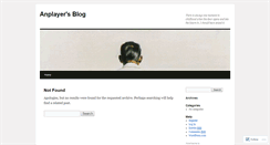 Desktop Screenshot of anplayer.wordpress.com