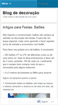 Mobile Screenshot of blogdedecoracao.wordpress.com