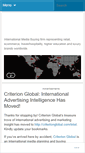 Mobile Screenshot of criterionglobal.wordpress.com