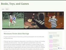 Tablet Screenshot of bookstoysgames.wordpress.com