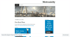 Desktop Screenshot of metronicity.wordpress.com