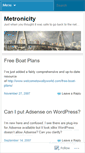 Mobile Screenshot of metronicity.wordpress.com