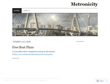 Tablet Screenshot of metronicity.wordpress.com