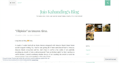 Desktop Screenshot of jojokahanding.wordpress.com