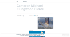 Desktop Screenshot of cameronmichaelellingwoodpierce.wordpress.com