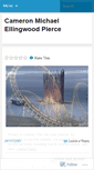 Mobile Screenshot of cameronmichaelellingwoodpierce.wordpress.com