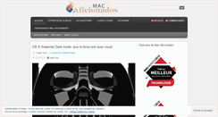 Desktop Screenshot of macaficionados.wordpress.com