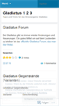 Mobile Screenshot of gladiatus123.wordpress.com