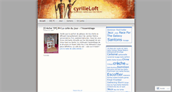 Desktop Screenshot of cyrilleloft.wordpress.com