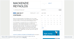 Desktop Screenshot of macreynolds.wordpress.com
