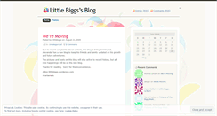 Desktop Screenshot of littlebiggs.wordpress.com