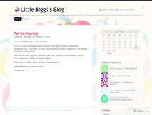 Tablet Screenshot of littlebiggs.wordpress.com