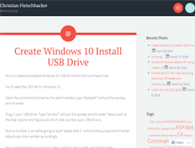 Tablet Screenshot of chrisfleischhacker.wordpress.com