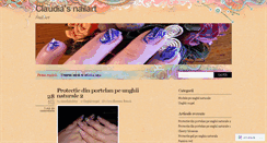 Desktop Screenshot of akashanailart.wordpress.com