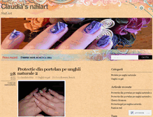 Tablet Screenshot of akashanailart.wordpress.com