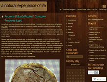 Tablet Screenshot of anaturalexperienceoflife.wordpress.com