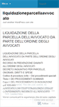 Mobile Screenshot of liquidazioneparcellaavvocato.wordpress.com