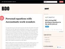 Tablet Screenshot of bdo52.wordpress.com