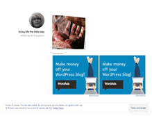 Tablet Screenshot of lifethelittleway.wordpress.com