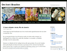 Tablet Screenshot of omlivetibrasilien.wordpress.com