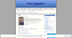 Desktop Screenshot of nedergaard.wordpress.com